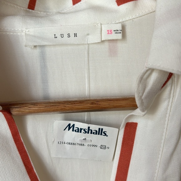 LUSH COLLARED POPOVER SHIRT DRESS - Picture 5 of 9